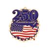 Set of 5/10Pcs Commemorative US 250 Years Independence Enamel Drip Metal Brooch Lapel Pin For Event And Gifting