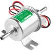 HEP-02A Benzin Diesel Kraftstoffpumpe Inline Niederdruck Elektrische Kraftstoffpumpe 12V(Silber)