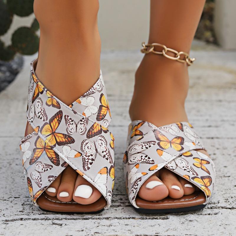 Fashion Women's Slippers 2024 Summer New Large Size Slippers Women's Outdoor Casual Fashion Sandals Women's Shoes Zapatos De Mujer