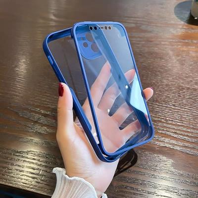 360 Full Protection Case For Realme C30 C21S C21 9i OPPO Reno7 Find X5 A55 4G/A54S/A16S/F19/A95 4G/A74 4G Lens Protection Cover