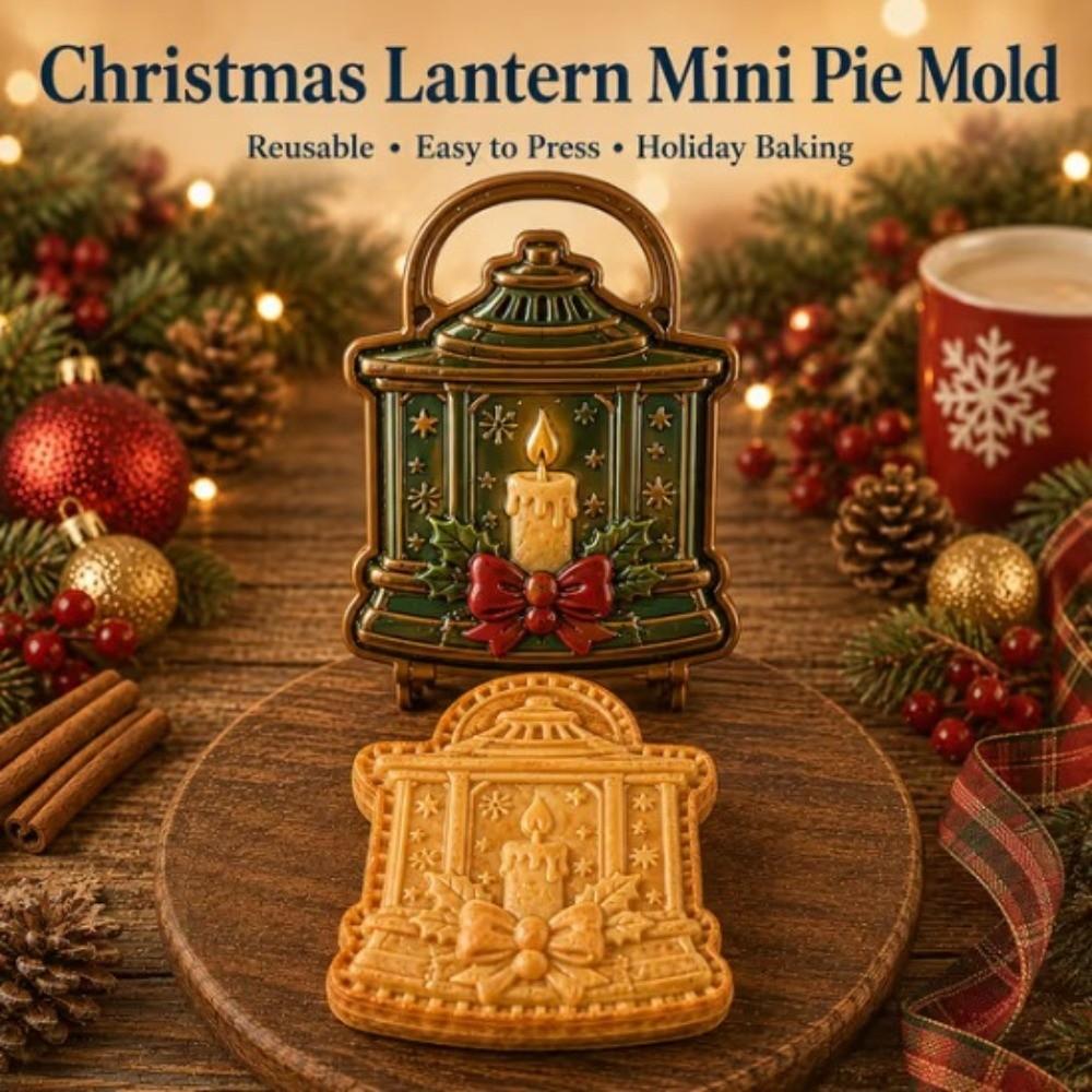 Sled Bell Penguin Pie Mold Collection Red DIY Cake Molds Creative Mini Pie Molds Christmas Party