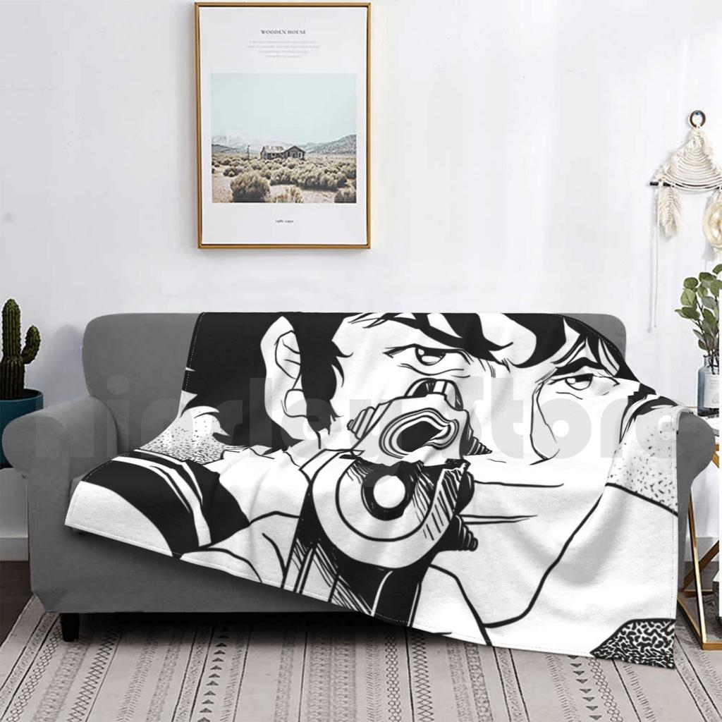Blanket Space Cowboys 1912 Spike Spiegel Faye Valentine Ed Jet Black