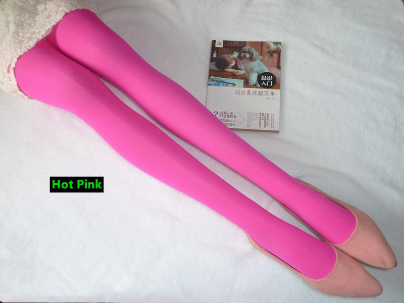 Autumn 8 Warm Women's Tights Colorful Velvet Seamless Pantyhose Female Stockings Medias Sexy for Women
