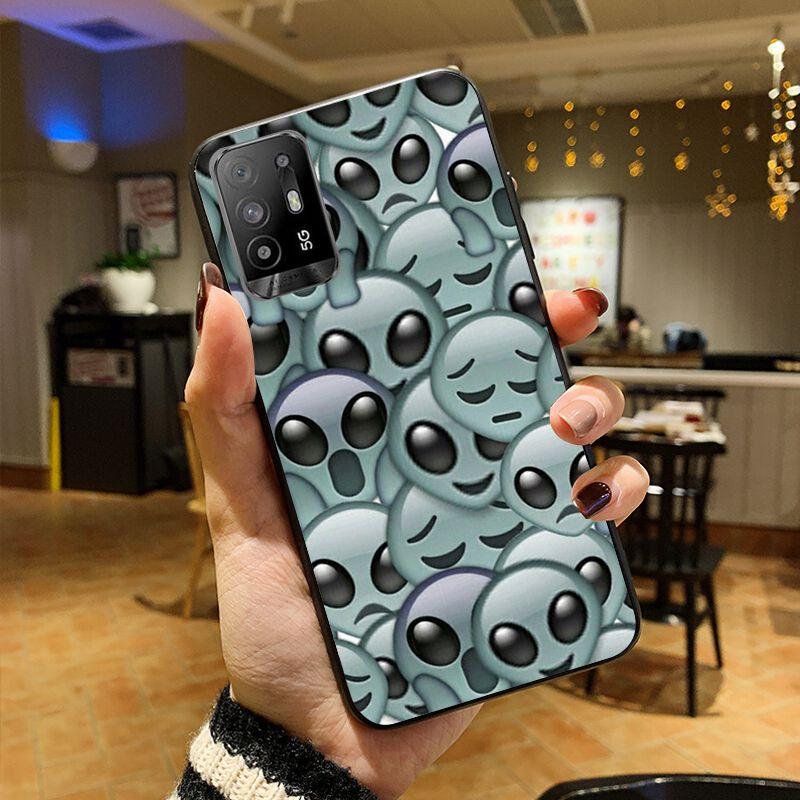Alien Believe UFO ET Phone Cover For OPPO A74 A94 5G A3S A5 A5S A9 A12 A15 A15S A52 A53 A53S A72 A73 2020 A91 5G Cases Coque