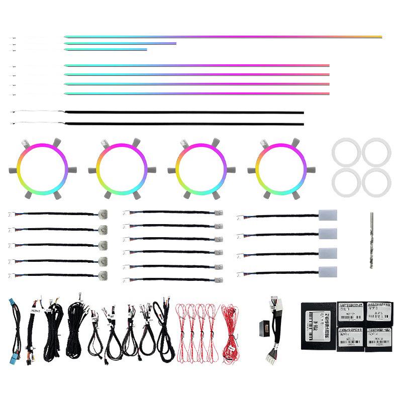 BYD Qin PLUS/L Dynamic Ambient Car Interior Flowing Lights