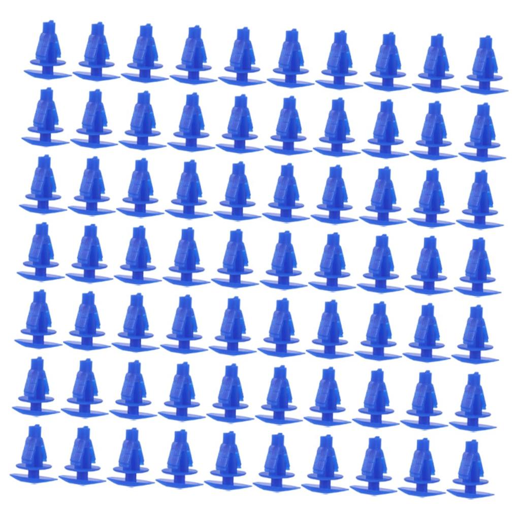 Cabilock 200pcs Car Weather Strips Auto Fastener Clips Auto Retaining Clips Car Clips Car Clips Weatherstrip Clips Plastic Blue