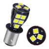 Car Tail Brake Turn Signal Reverse License Plate Replacement Bulbs Multi Base BA15S 1156 1157 5050 18SMD 12V Parking Lamp 2PCS