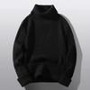 Men S Thick Striped Turtleneck Knit Pullover Sweater For Winter