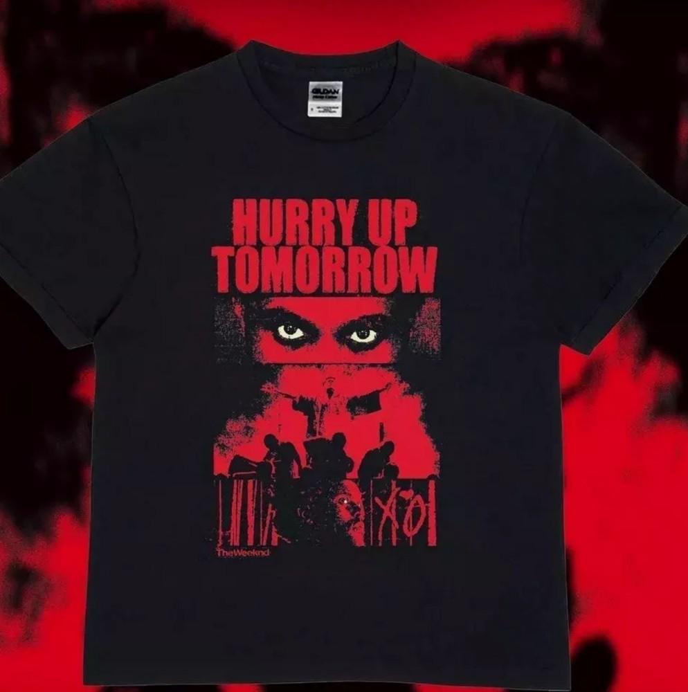 The Weeknd Поторопись Завтра Футболка XO Полный Размер S-5XL Унисекс Футболка XXXL