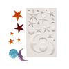 Multi-Cavities Cake Baking Mold Moon Sun Star Silicone Fondant Molds For Making Chocolate Candy Handmade Clay Craft