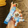 Cartoon Astronaut Charming Keychain Durable Silicone Key Ring For Friends And Family Gifts