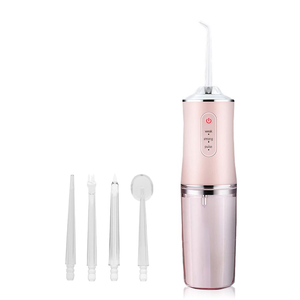 

Профессиональный ирригатор для полости рта, водяная ирригация, средство для удаления зубного камня, электрический стоматологический очиститель Mornwell Jet Eliminator, нить для очистки от накипи розовый