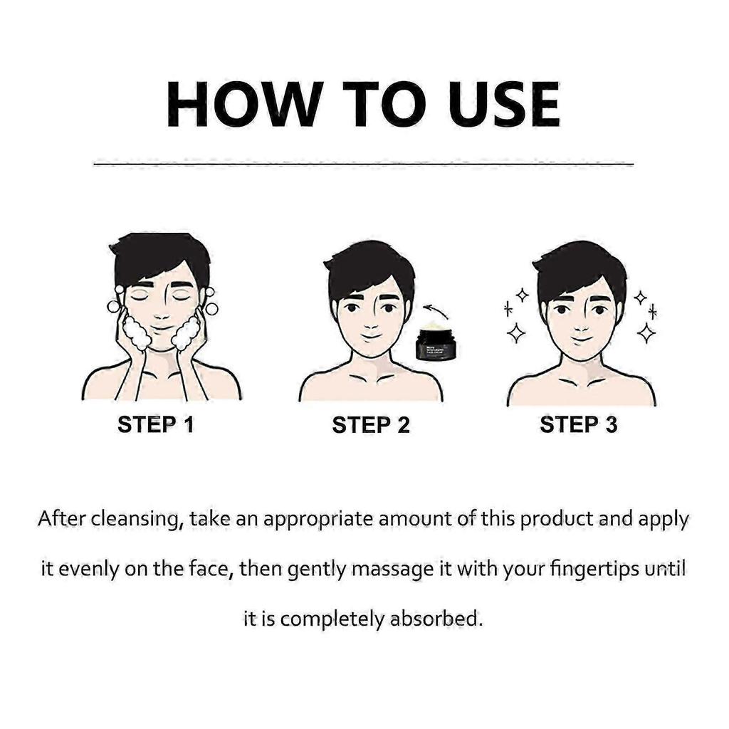 Anti-wrinkle Cream For Men, Moisturizing And Firming Facial Skin With Light Fine Lines Hydrating Moisturizing Cream