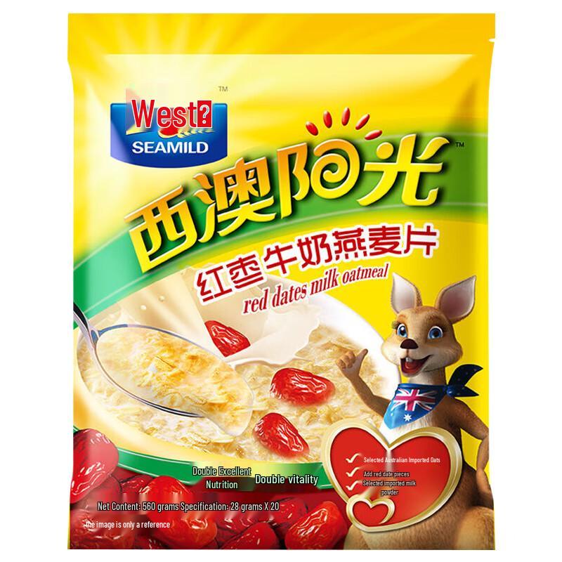 Seamild Red Date Milk Oatmeal (4 x 560g)