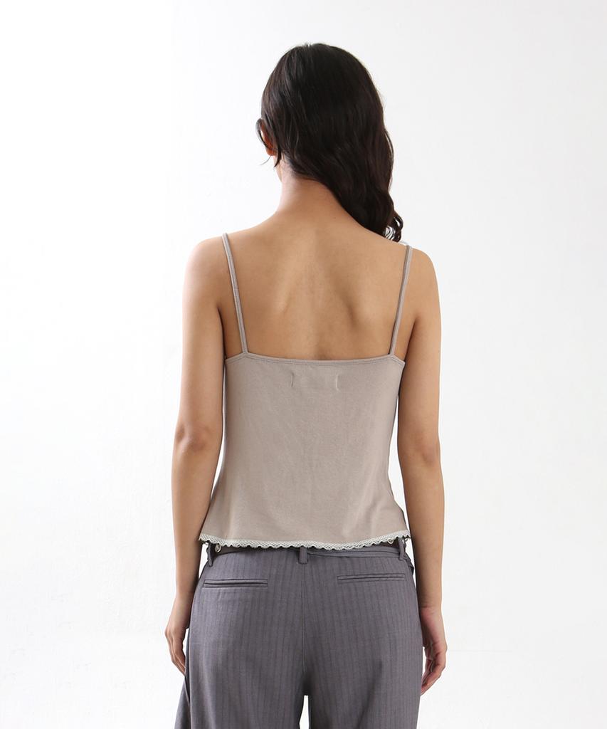Nyuje Lace Camisole Top (Blue)