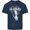 Eating Animals Is Crazy Vegetarian Vegan Unisexs Light Cotton TShirt