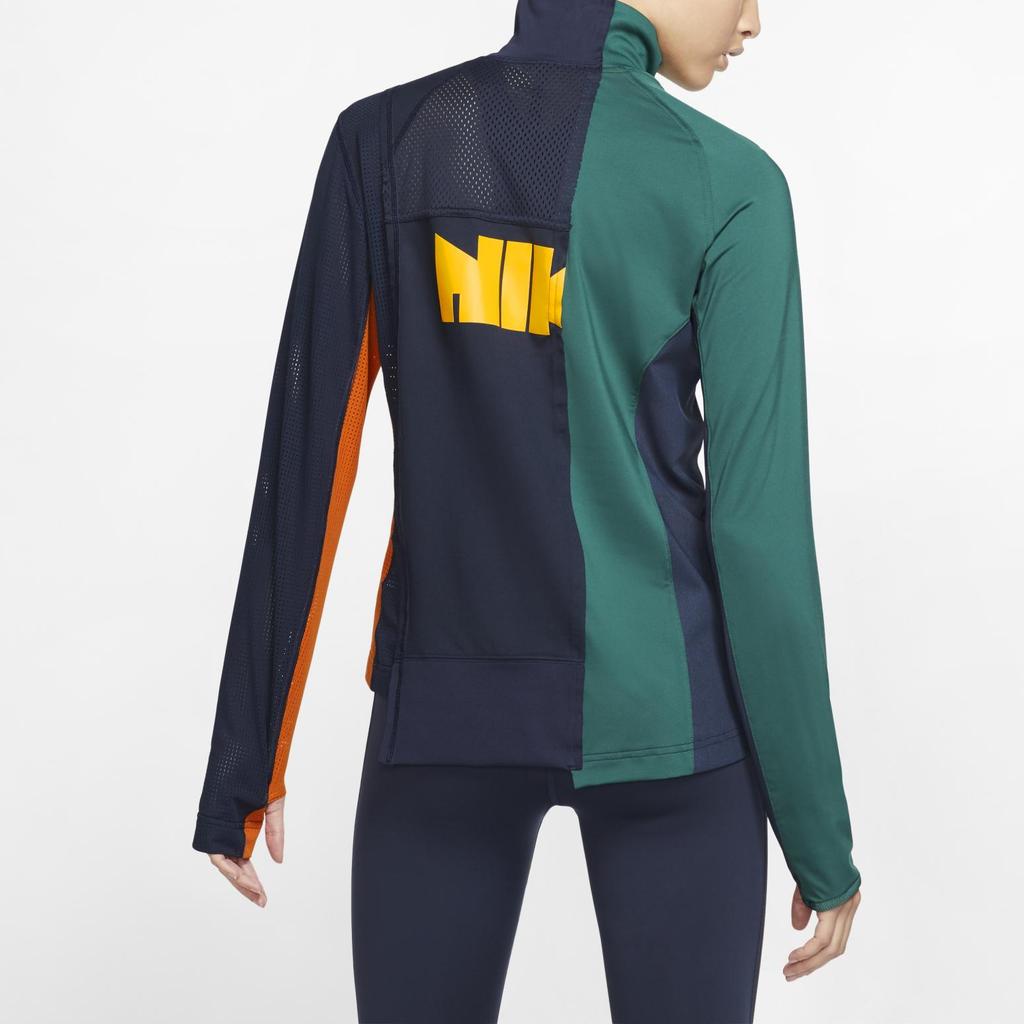 Nike X Sacai NRG Spliced High Neck Sports Jacket Women Tops CD6308-451