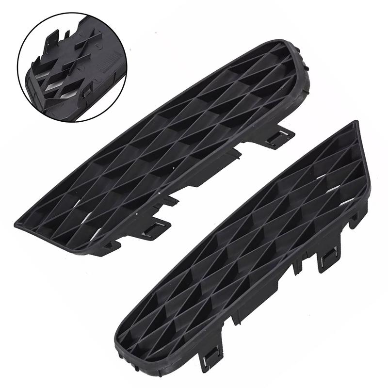 Bumper Bezel Fog Light Cover Pair Included Left And Right Front Placement Easy tallation For Front Bumper Repair