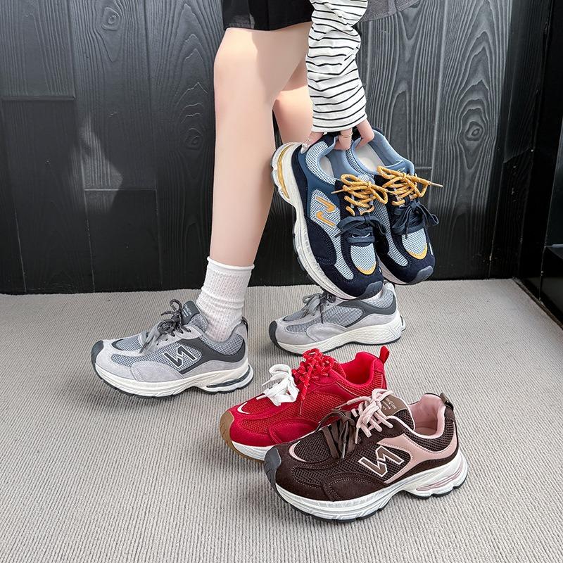 New Fashion Casual Shoes Women's Platform Heightening Sports Shoes Versatile Comfortable Breathable Shoes Women's Shoes
