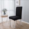 6Pcs Elegant Simple   Polyester Elastic Chair Cover Furniture Accessories for Home Hotel