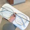 Ultra Light Big Square Frame Anti-Blue Light Glasses Women Men Optical Frame Eye Protection Eyeglasses Office Computer Goggles