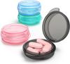 Small Pill Box, (4 Pack) Travel Pill Case Portable Daily Pill Organizer Mini Medicine Storage Container for Pocket Purse Cod Liver Oil Storage Box