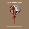New Sweet Triangle Headband Cute Knitted Flower Headscarf Handmade French Pastoral Style Headwear Photo Props
