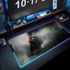 Train Mouse Pad RGB Gaming Mousepad Big LED Pad PC Desk Mat Luminous Mouse Pad Large Keyboard Mats Table Rug With Backlit