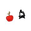 Ceramic Figurine Sculpture And Abstract Thinker Statue Artwork for Home Office Living Room Tabletop