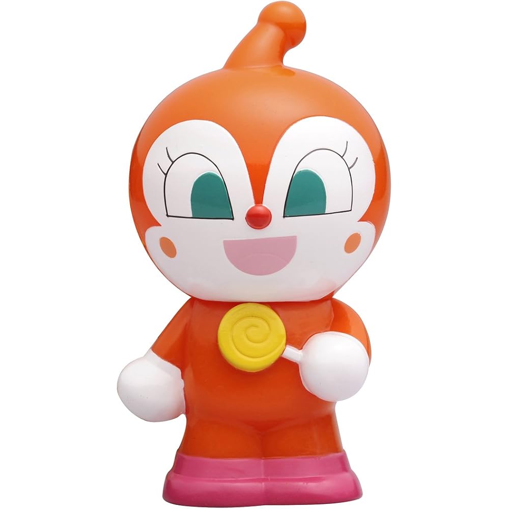 Bandai Dokin-chan Hokkahokka Peepoo Series Plush Toy Anpanman Character 20 cm