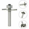 2mm Slot Cutter Bit T Trim Router Hand Held Electric Stand Motor-driven Drill for Knock On Furniture Machinery Accessories