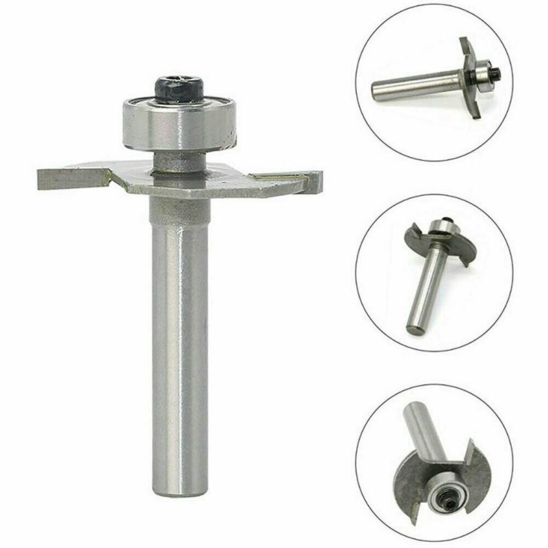 2mm Slot Cutter Bit T Trim Router Hand Held Electric Stand Motor-driven Drill for Knock On Furniture Machinery Accessories