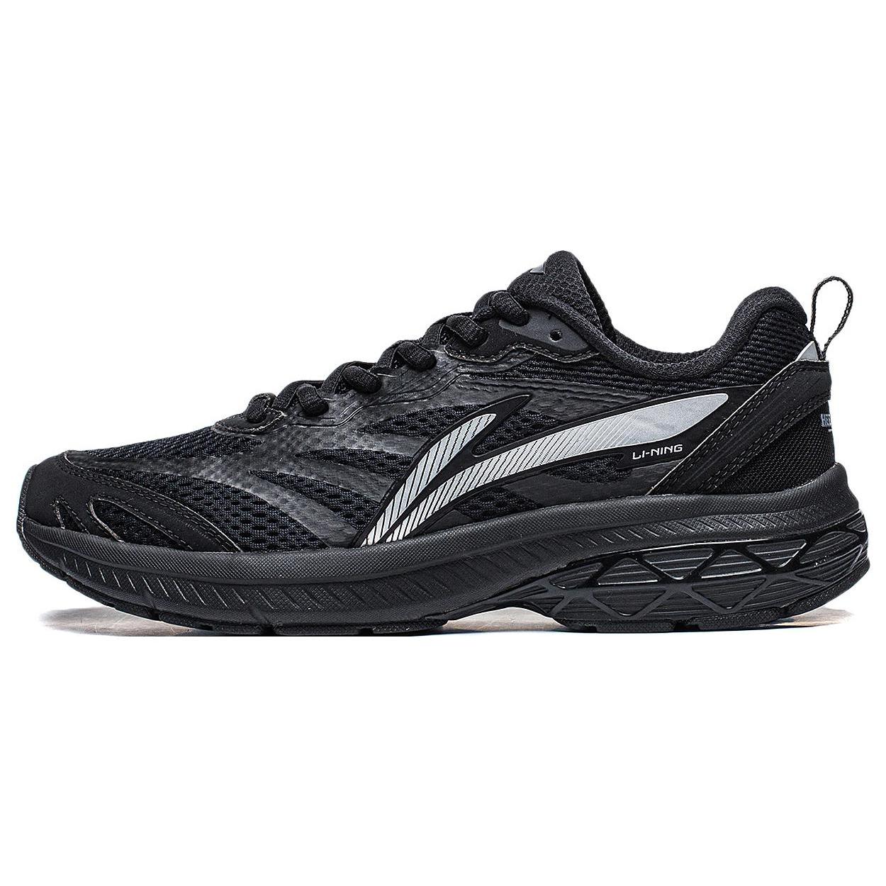 

Li Ning Versatile Textile, Synthetic Leather Cushioning Abrasion Resistant Breathable Low top Running Shoes Women s ARXT014-3 37