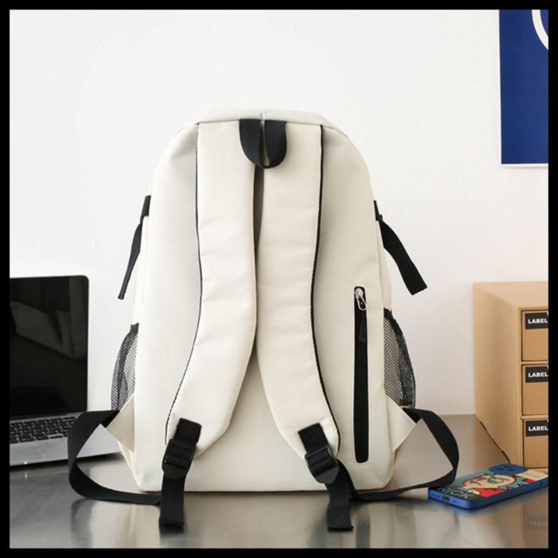 5 Pcs Male Korean Version Large Capacity Backpack Junior High School Student Backpacks Campus Elementary School Bag Student Lightweight Backpack
