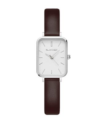 [BLANCHERE] BLANCHERE Allure Square Leder Damenuhr BW0605L-WIBR
