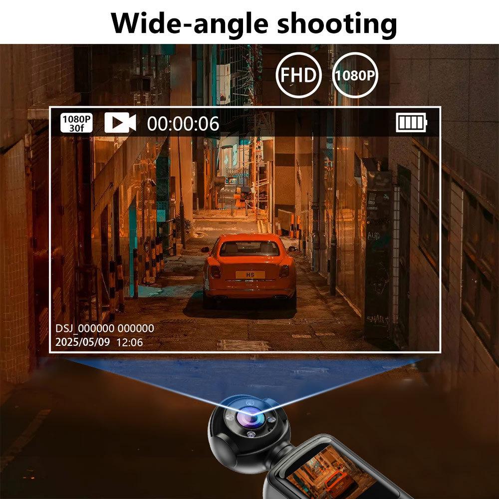 1080p HD Sports Camera for Cycling with Night Vision and WiFi