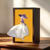 Cute Anime Goddess Tissue Box Drawing Paper Box Dancing Girl Living Room Bedroom Decoration Creative High-end Artwork
