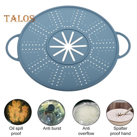 Silikonová stříkací síto na pánev Tuk Ochrana proti stříkající vodě s rukojetí Tepelná izolace Chladicí podložka Sítko Odkapávací deska pro pečení Vaření