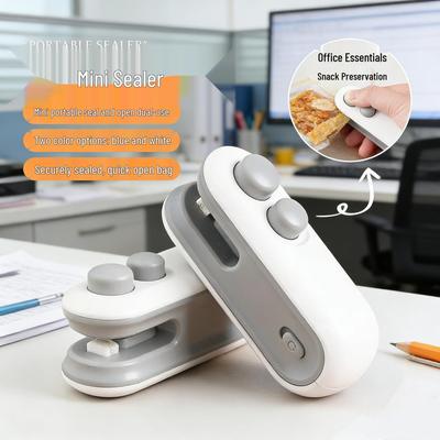 Compact Handheld Vacuum Sealer for Home: Portable Food Bag Sealing Machine