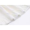 GMXIA Summer Sexy Low-cut Square Neck Halters Lace Design Sense Short Sleeve Pleated Dress Women