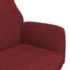 Recliner Chair Fabric Wine Red