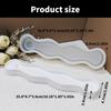 Flexible Silicone Incenses Stick Holder Base Mould Gypsum Mold for Handmade Crafts Plaster Home Decoration Making Mold