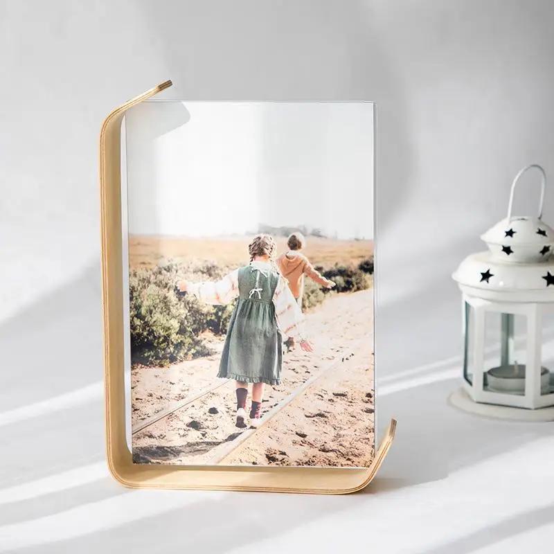 Wooden Acrylic Photo Frame Herbarium Display Frame Calendar DIY Frame Photo Frames For Wedding Party Picture Frame Photo Decor