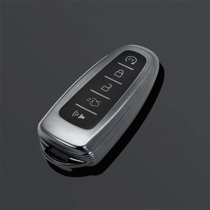 Car Remote Control Key Case Cover Shell Fob Holder For Ford Focus Edge Explorer Expedition C-Max Escape Flex Keychain