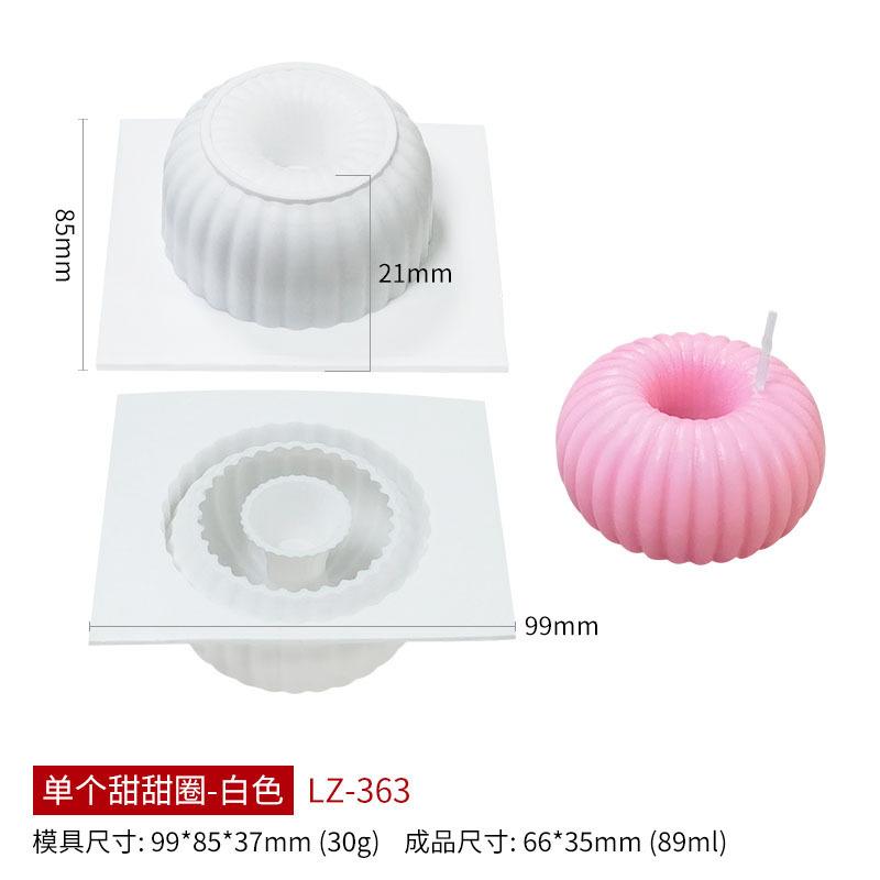 Cavity Spiral Silicone Cake Baking Pan For Pastry Mold Chocolate Candy Mousse Donut Mold DIY Baking Dessert Decoration Tools