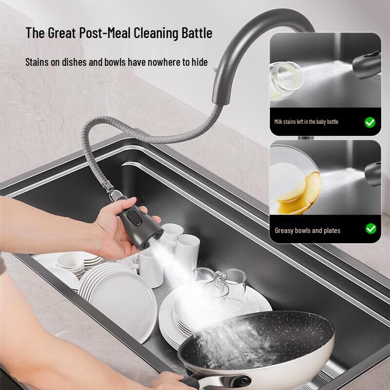 Jomoo Pull-Out Kitchen Faucet