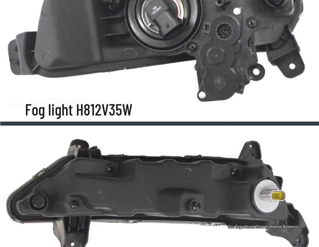 17-19 Beijing Hyundai IX25 Fog Light Assembly with LED Daytime Running Lights