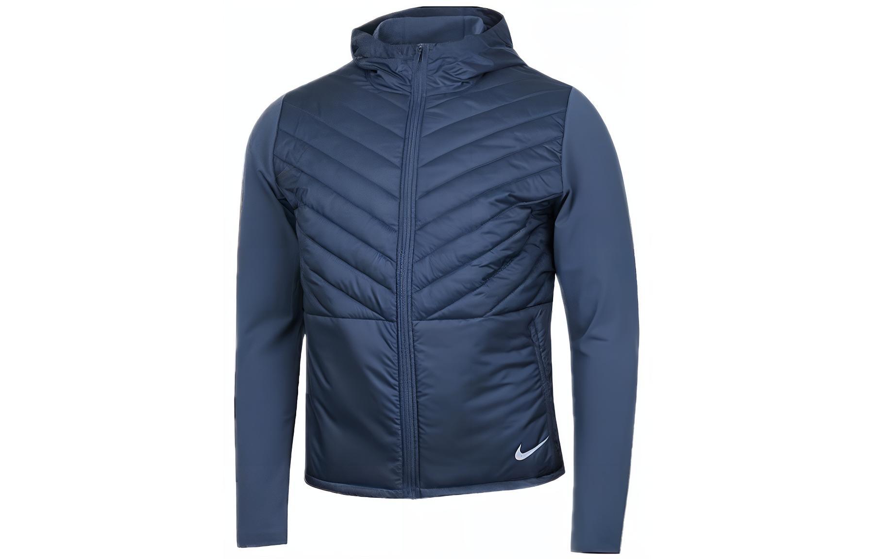 Nike Jackets Men s Blue Stand Collar Moderate Other AH0545-427 M
