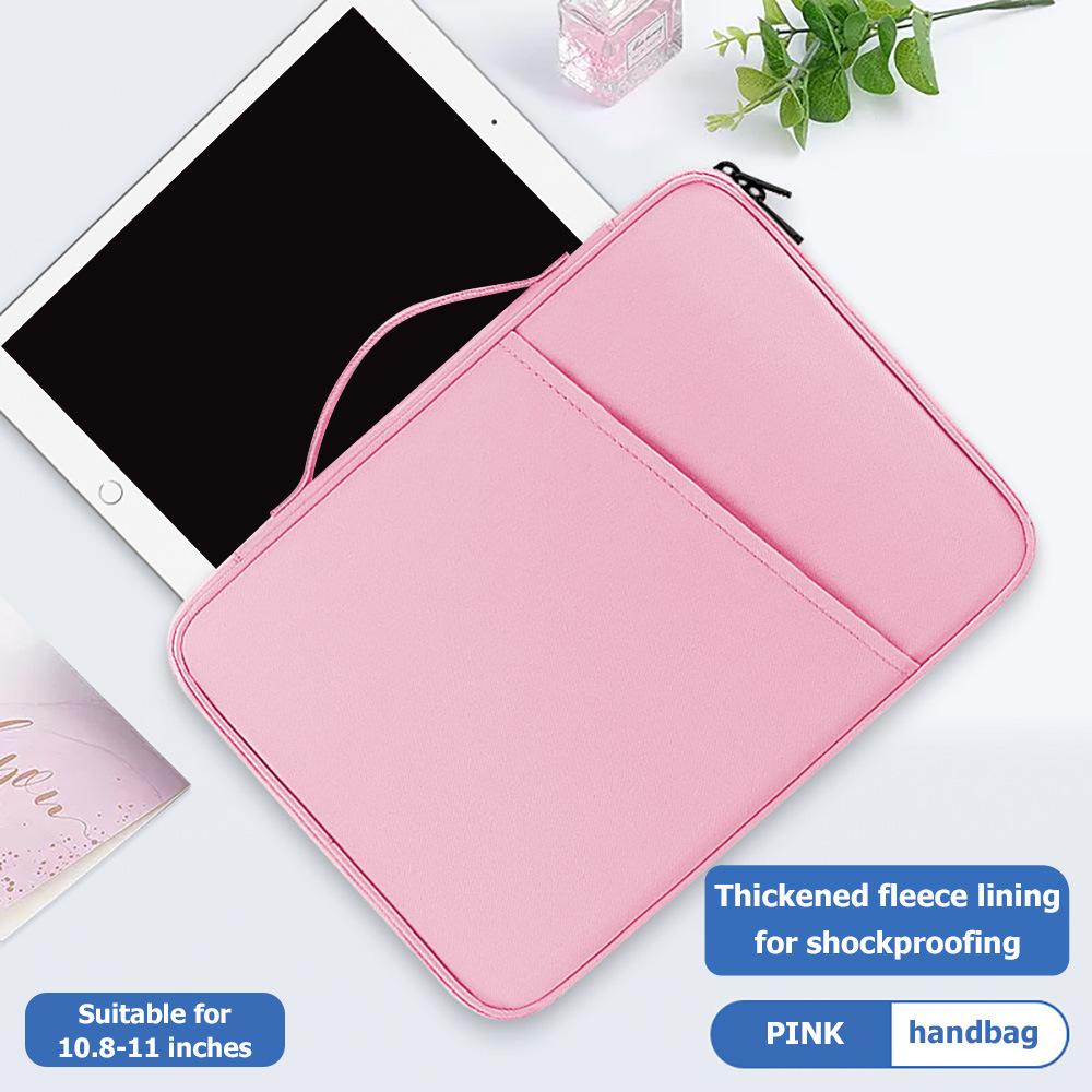 Tablettväska lämplig för iPad 11 tum 13 tum bärbar förvaringsväska för surfplatta vattentätt och stötsäkert skyddande fodral förvaringsväska