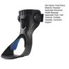Drop Foot Brace Fixed Brace Support with Airbag for Walking Design Breathable Soft Fleece Comfort Ankle